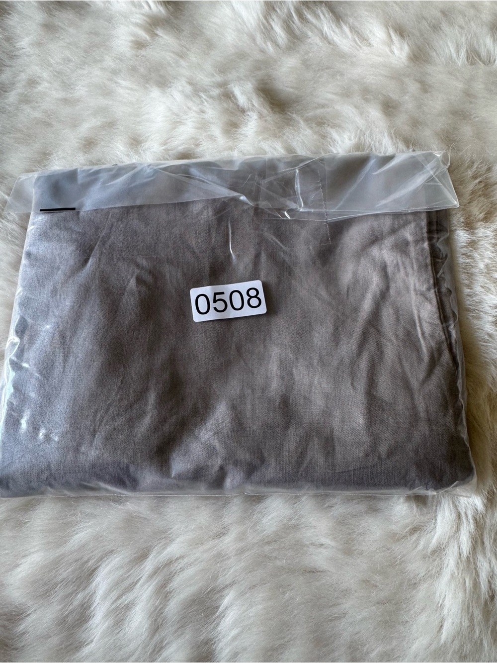 Wearables Wide Leg Taupe Linen-Blend Pants - Picture 12 of 12